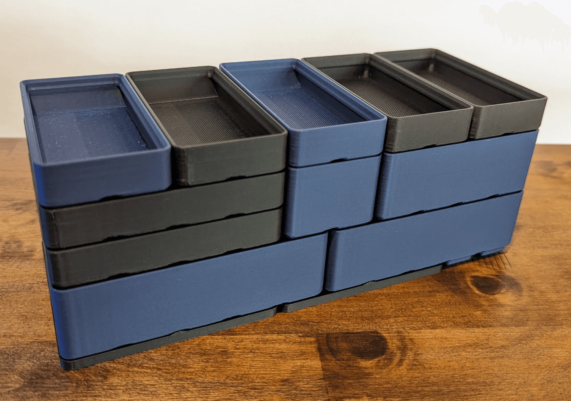 Gridfinity Tabletop Board-game & Card-game Trays 3d model