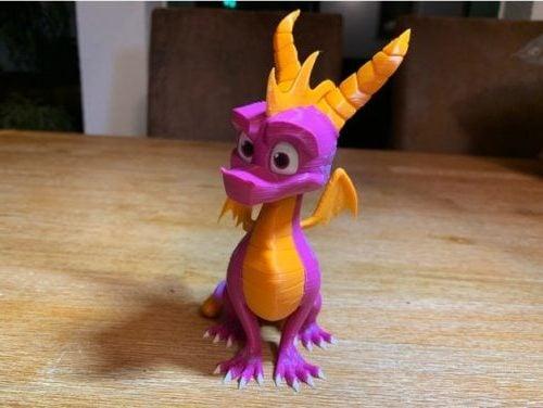 Spyro The Dragon Character 3D Model 3d model