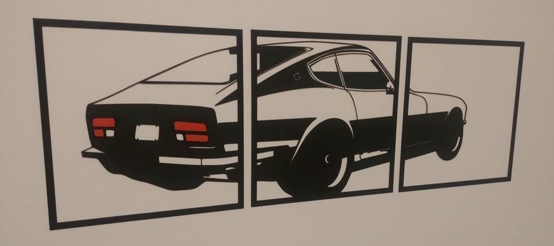 Datsun 2D Wall Art 3d model