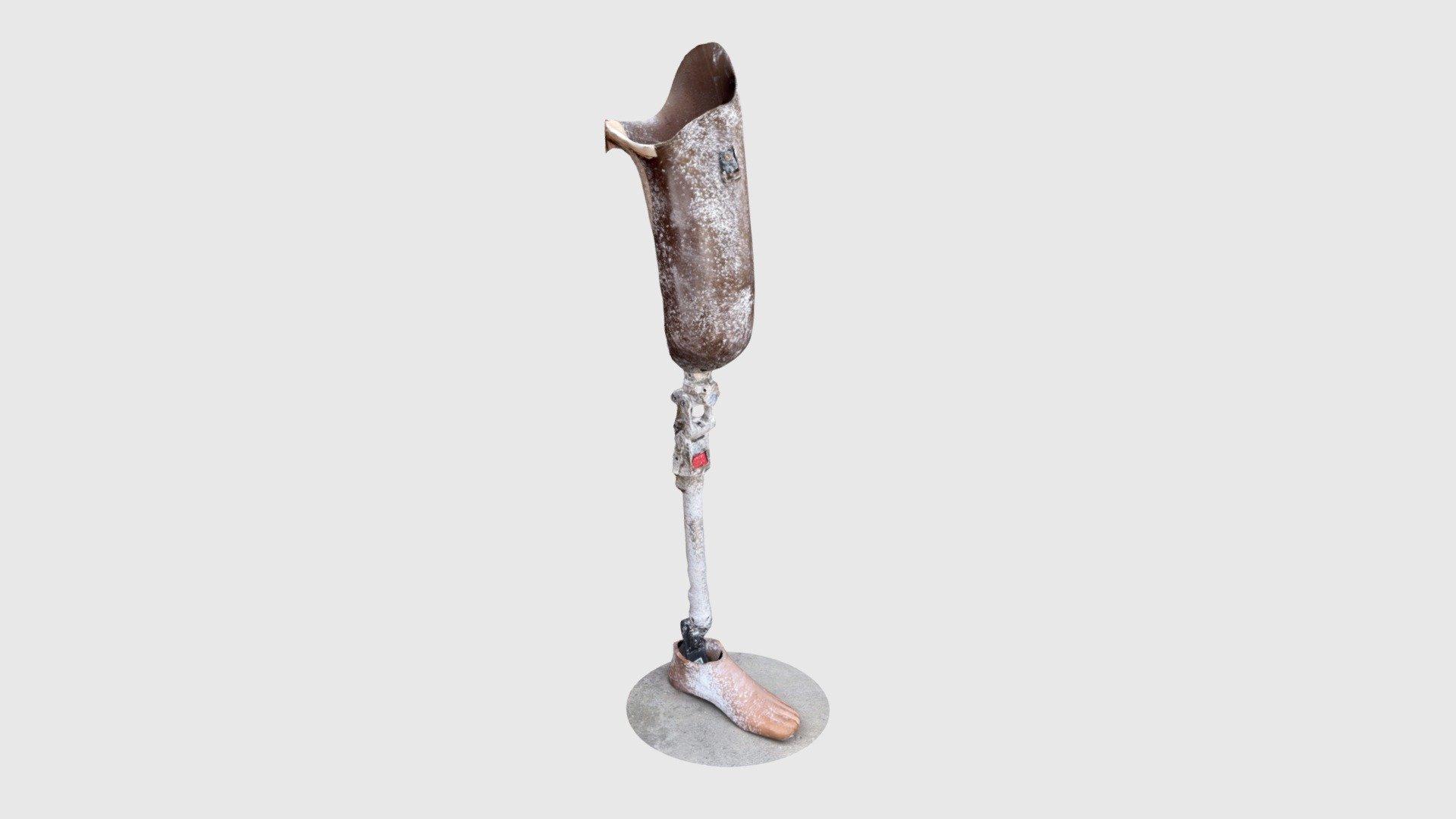 Prosthetic Leg Scan by ClaasKuhnen 3d model