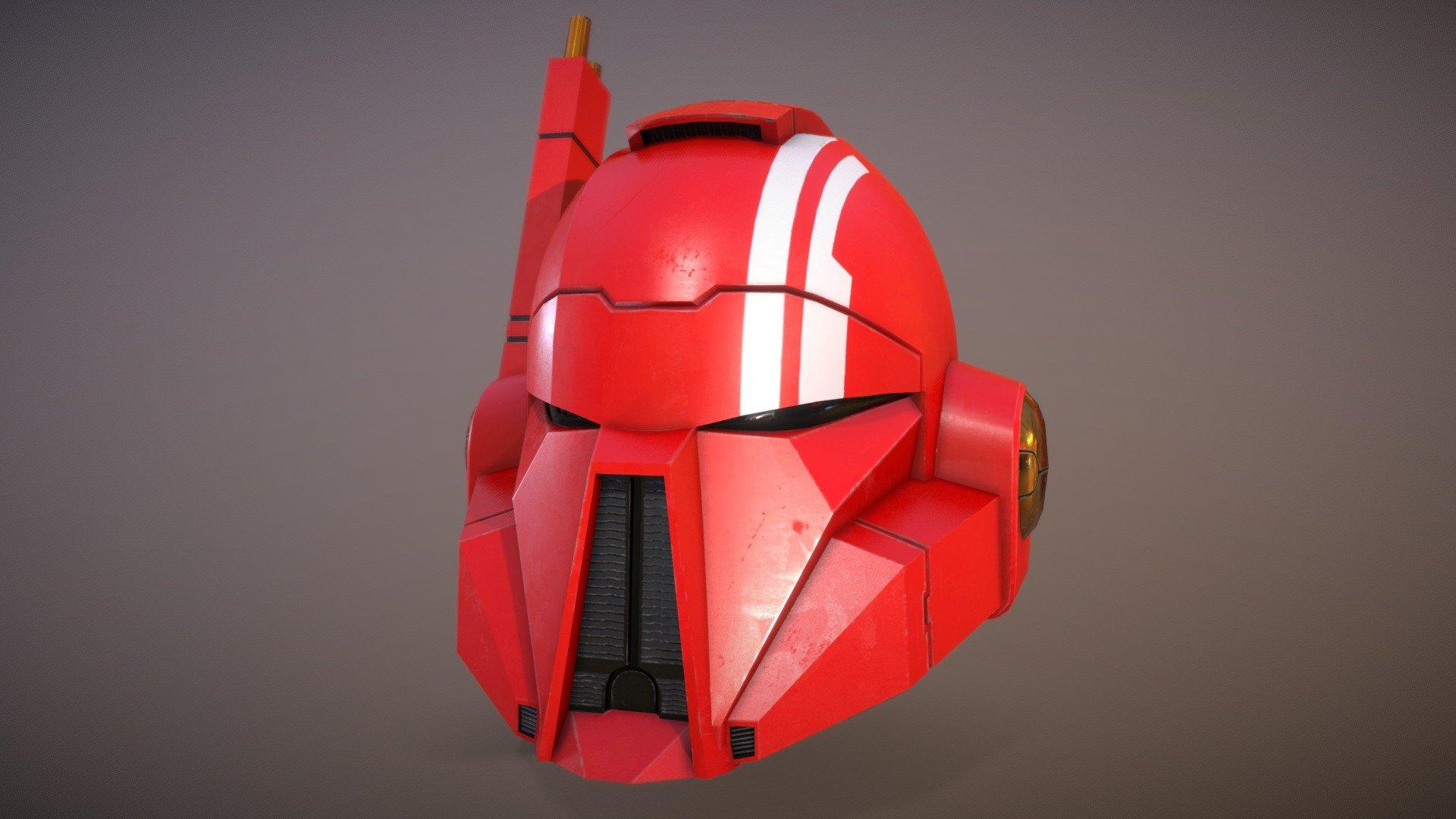 Warhammer 40k Tau Space Marine Helmet by Kieran_Bowsher 3d model