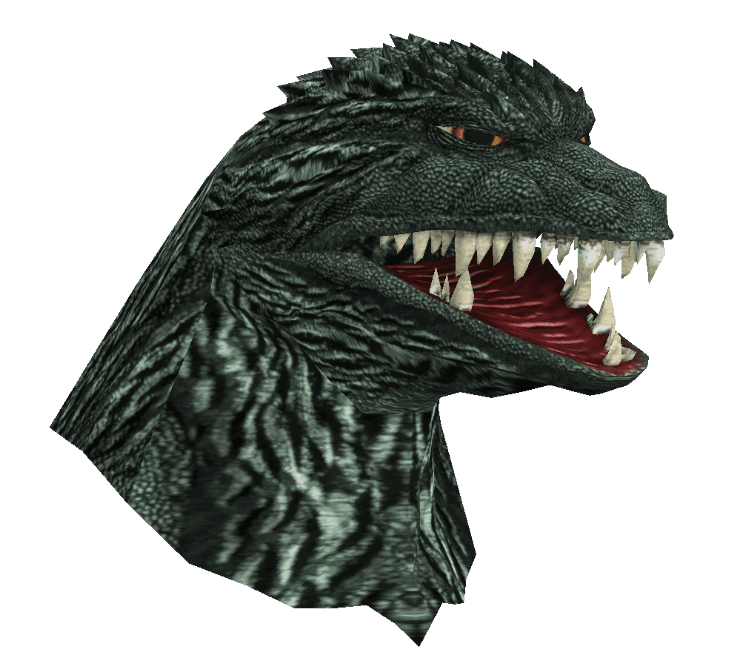 Godzilla 2000 (Head) 3d model