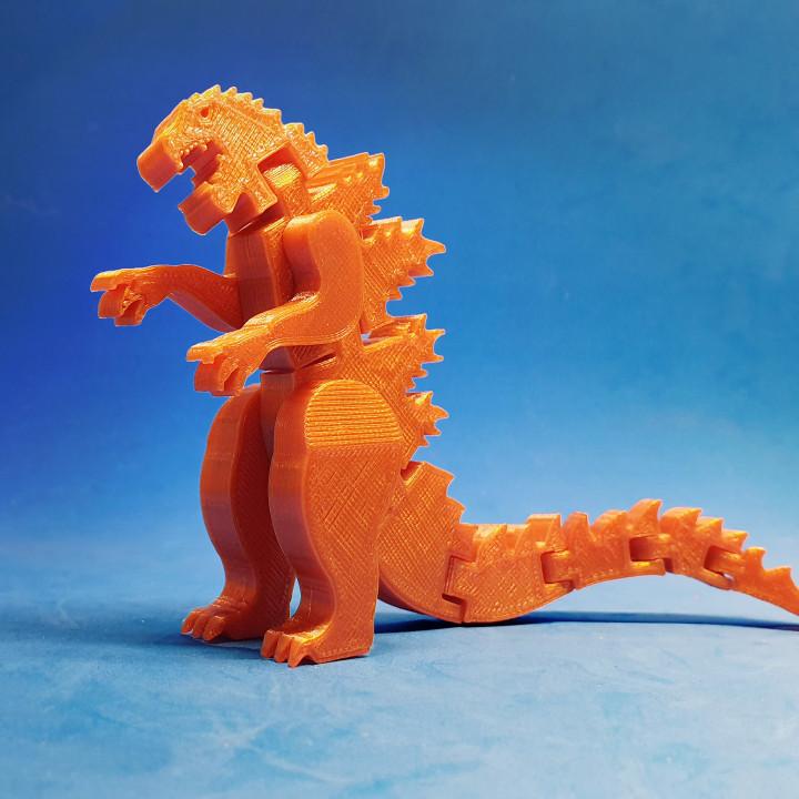 Flexi-Godzilla 3d model