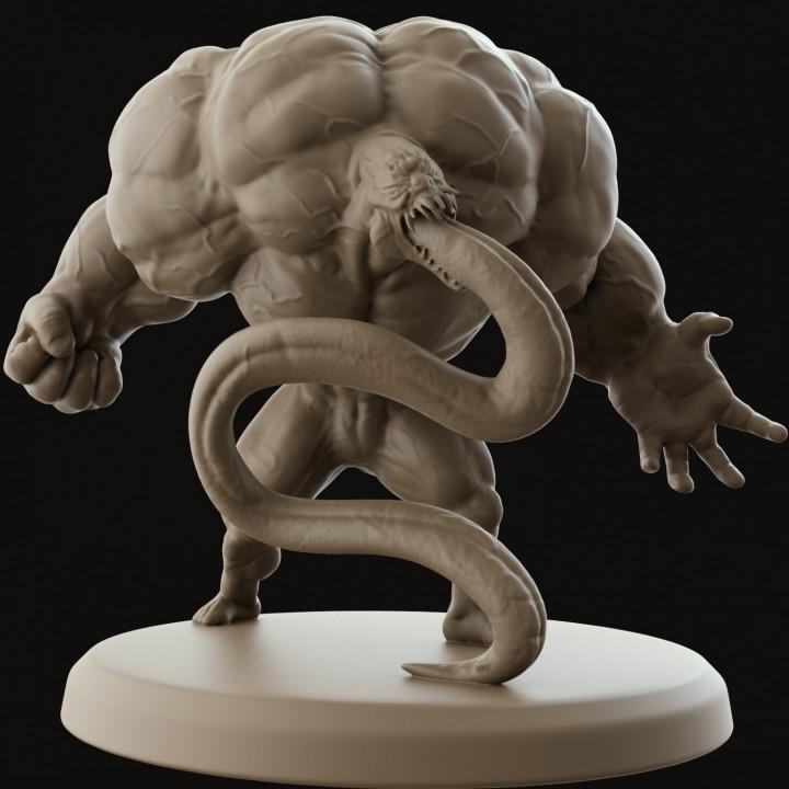 Marvel Spiderman Venom Miniature 3d model