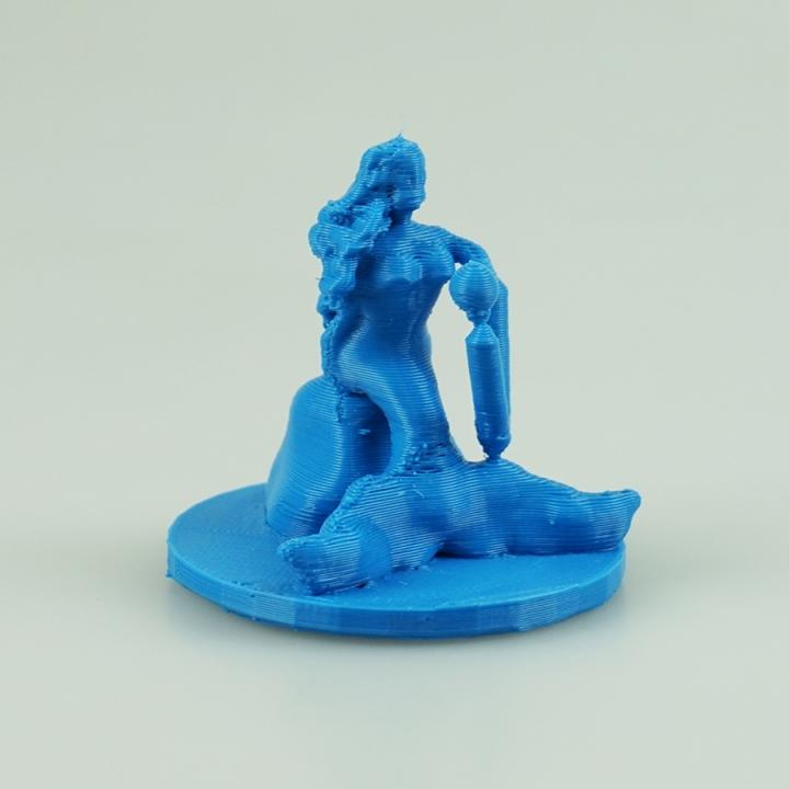 Mermaid Miniature Figure 3d model