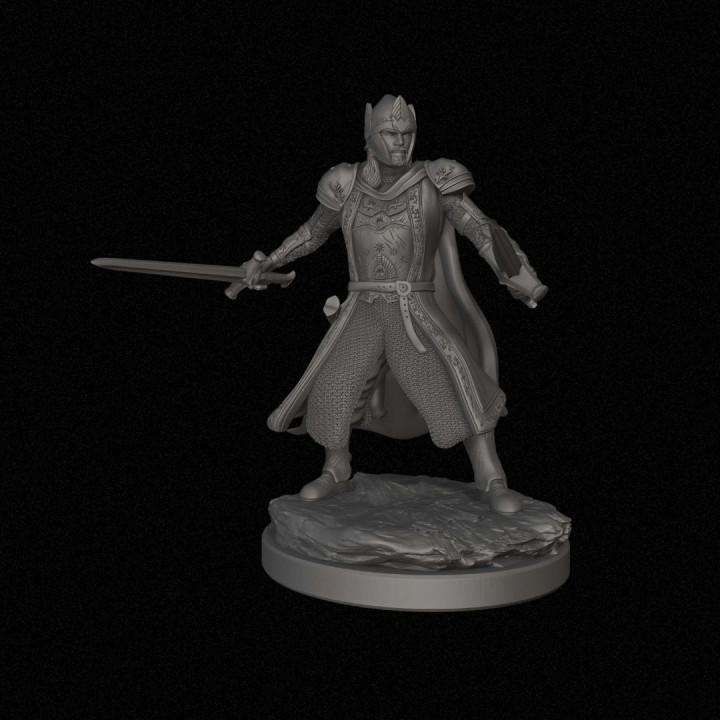 Miniature King for your Games | FREE STL 3d model