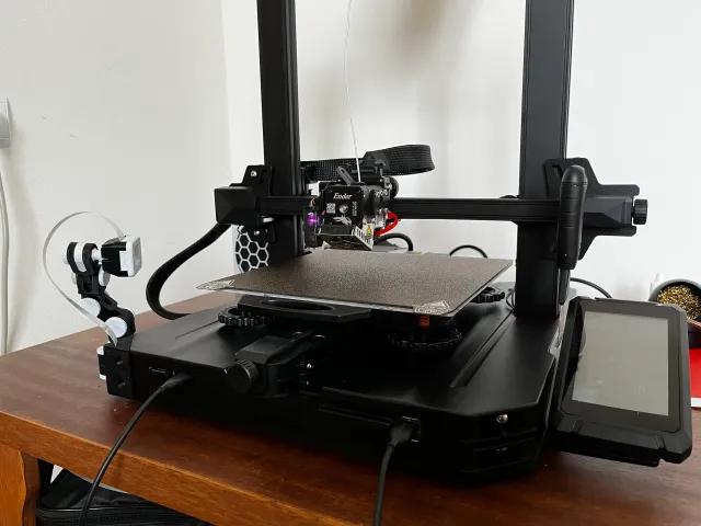 Ender 3 S1 Pro mount for Articulating Raspberry Pi Camera Mount 3d model