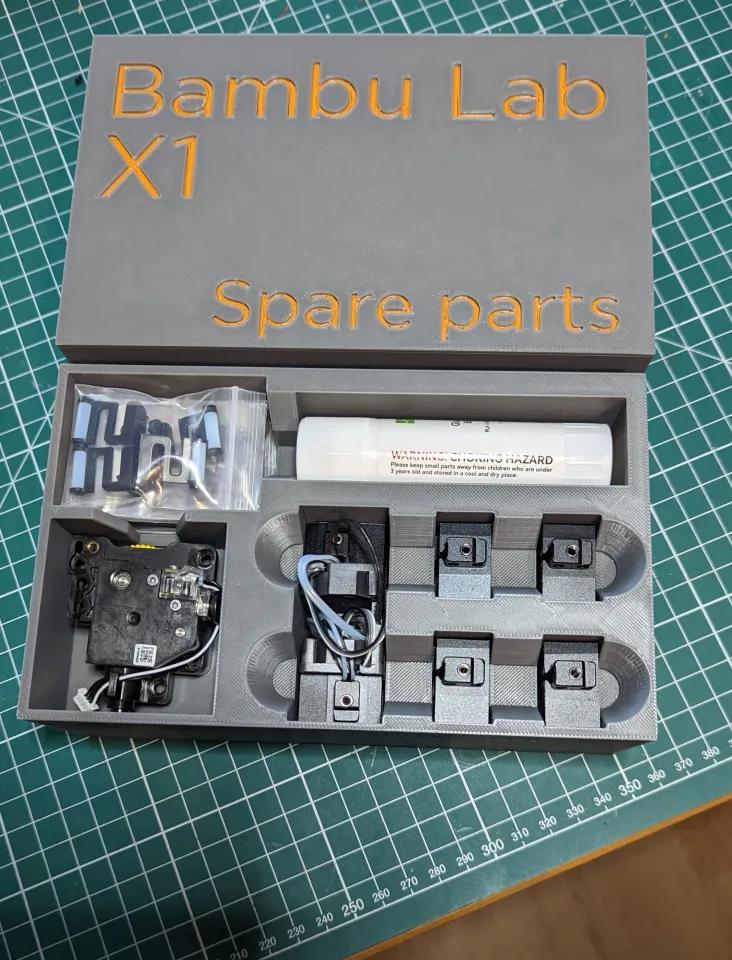 Bambu Lab spare parts box 3d model