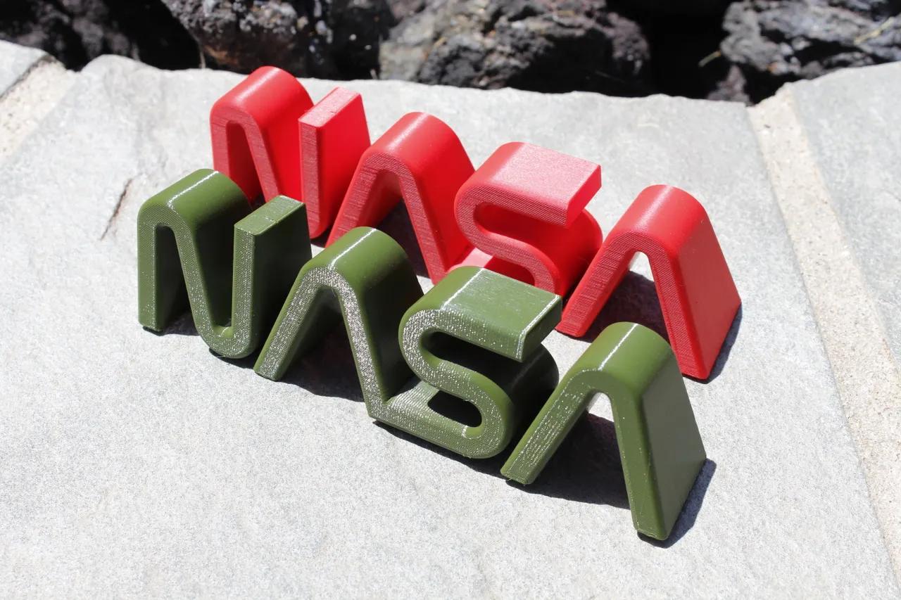 NASA Logo 3d model