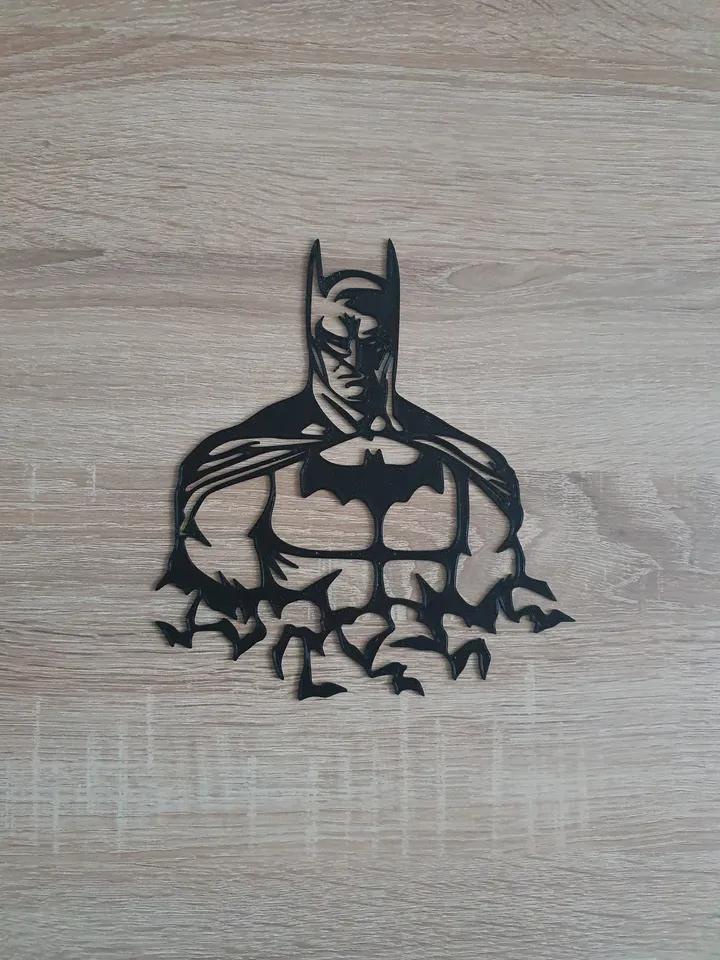Batman Wall Art 3d model
