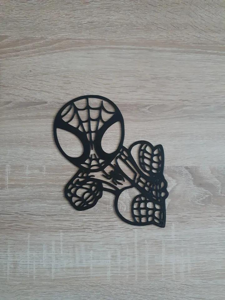 Spiderman Wall Art 3d model