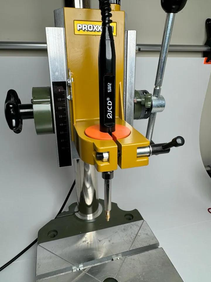 Soldering Iron adapter 43mm euro neck (Threaded Insert Press) 3d model