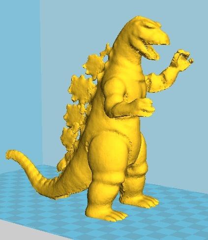 Godzilla 3d model
