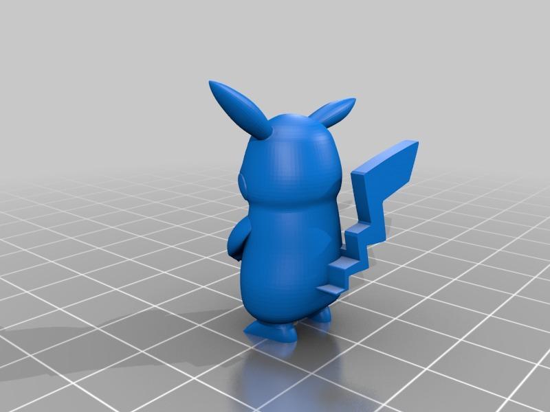 pikachu 3d model