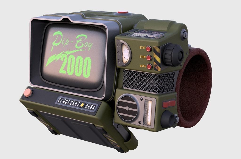 Fallout76 Pip-Boy 2000 Mk VI 3d model