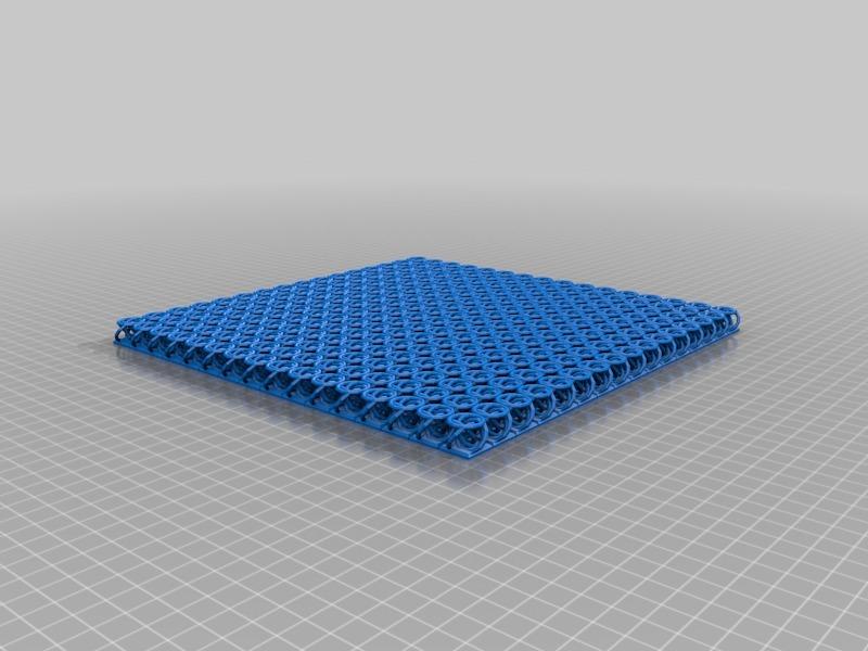 16x16 Customized NASA Chainmail 3d model