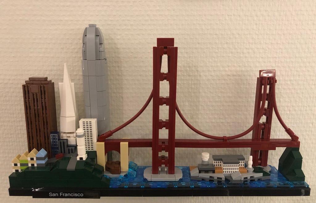Lego Architecture holder 3d model