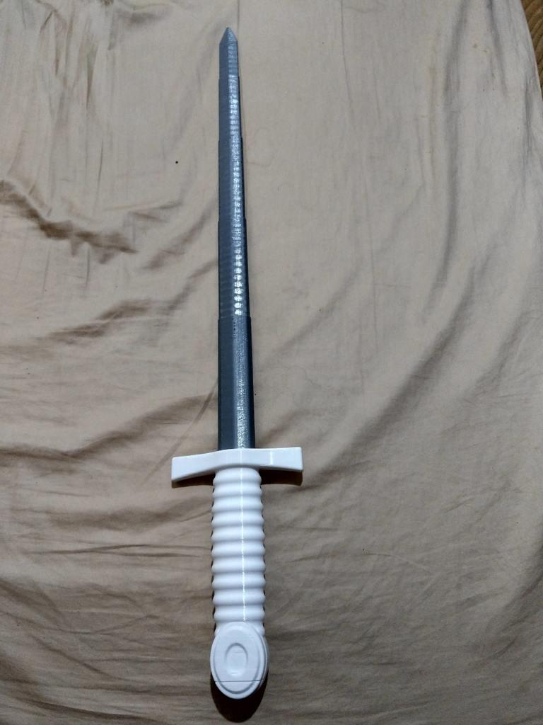 Collapsing Dagger Long sword version 3d model