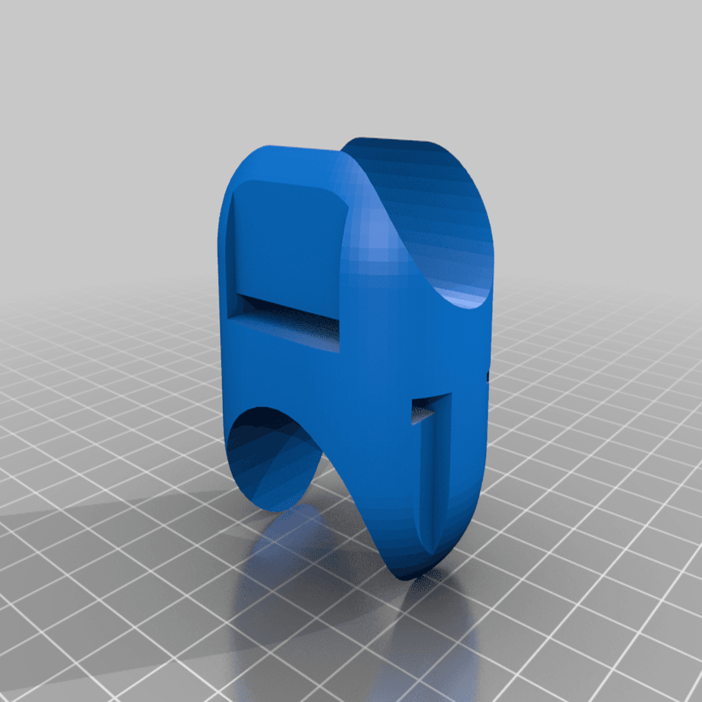 Another one bike flaslight mount (convoy s2+) 3d model