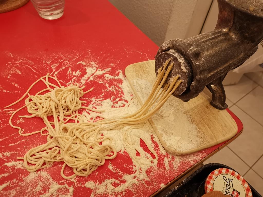 Meat grinder pasta extruder 3d model