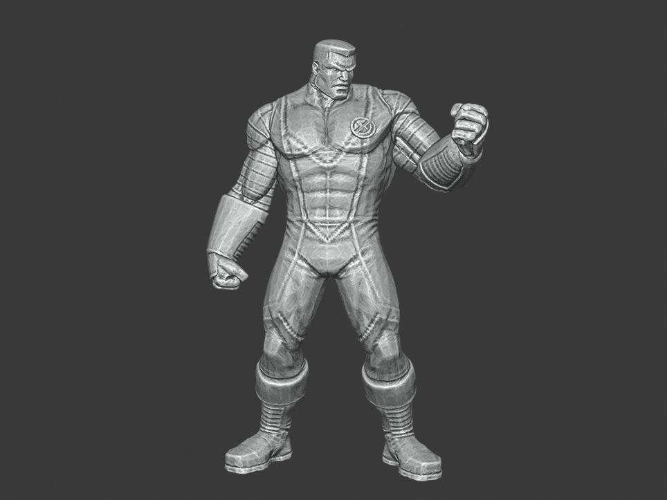 Colossus (X-Men/Marvel 35mm Wargaming Miniature) 3d model