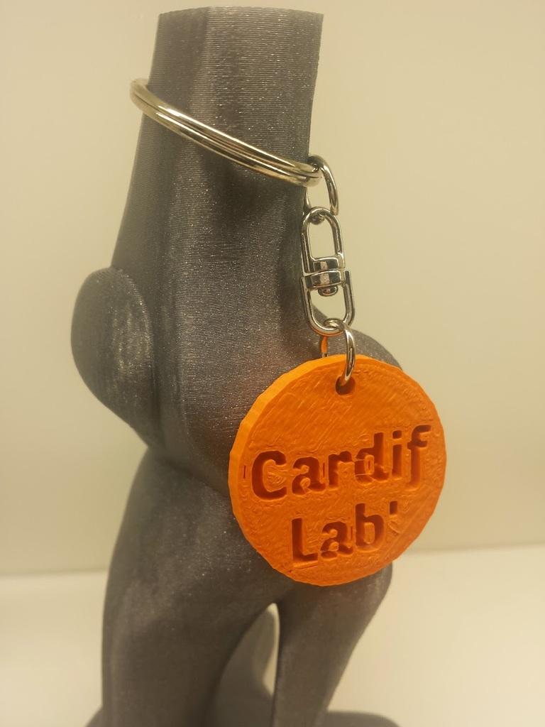 The Cardif Lab' Keychain 3d model