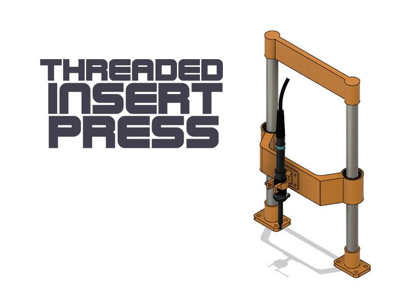 Threaded Insert Press 3d model