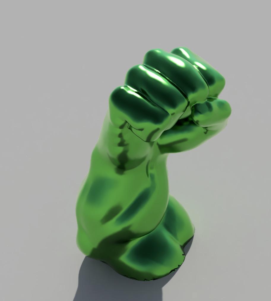 AIQ Hulk Fist Pinball mod 3d model