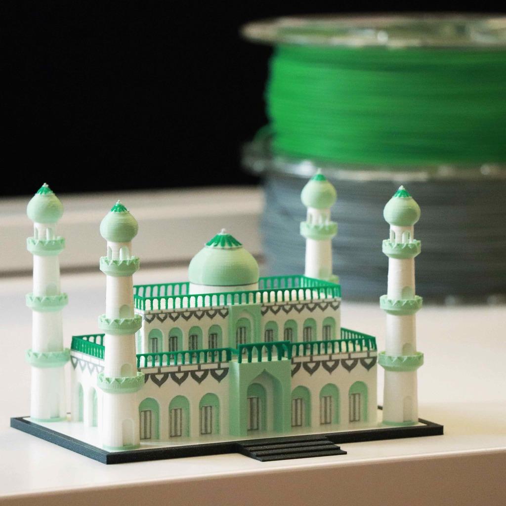 Mughal Style Architecture 3d model