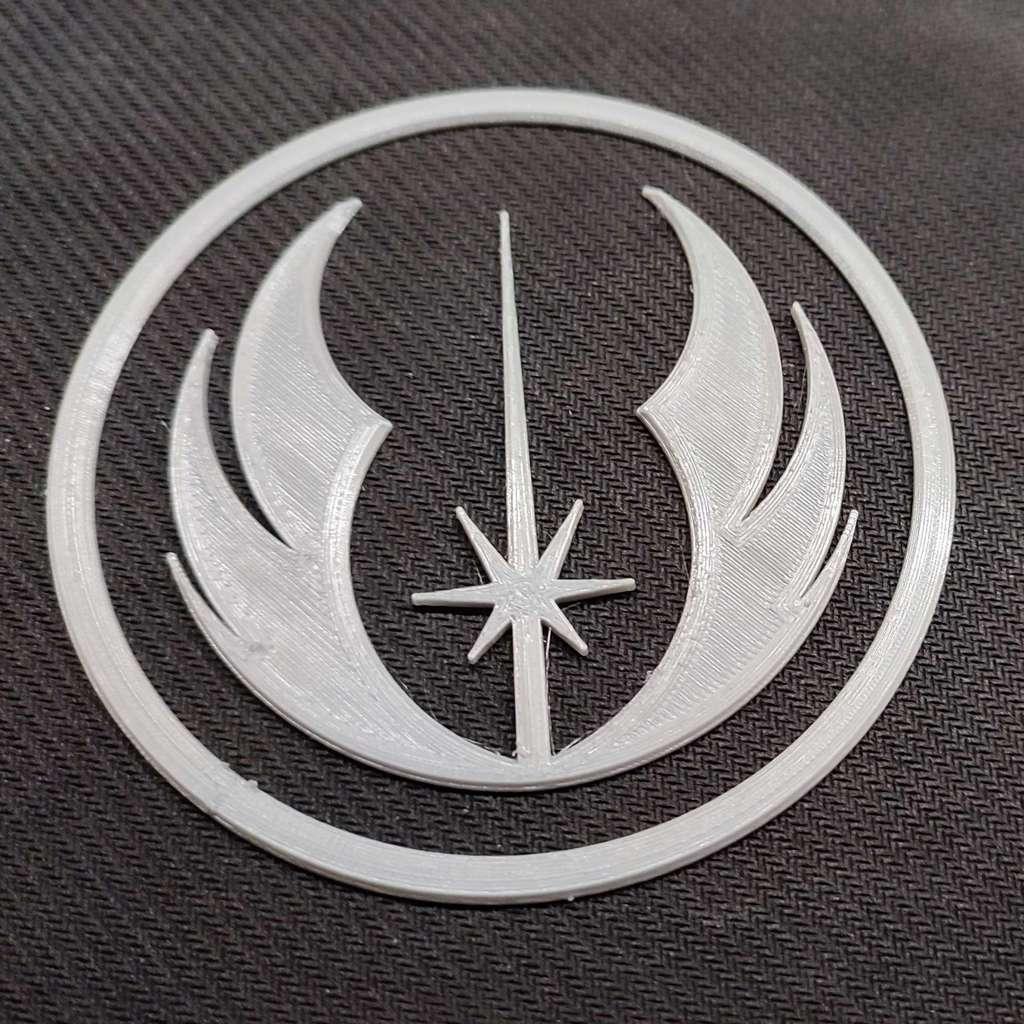 Jedi Order - Bas-relief sticker 3d model