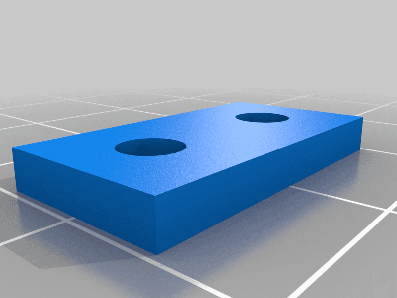 Double washer to repair Pro-Ject turntable dust cover hinges 3d model