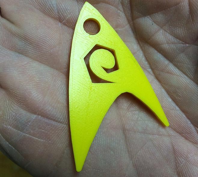 Star Trek Engineering Key Chain Dangle 3d model