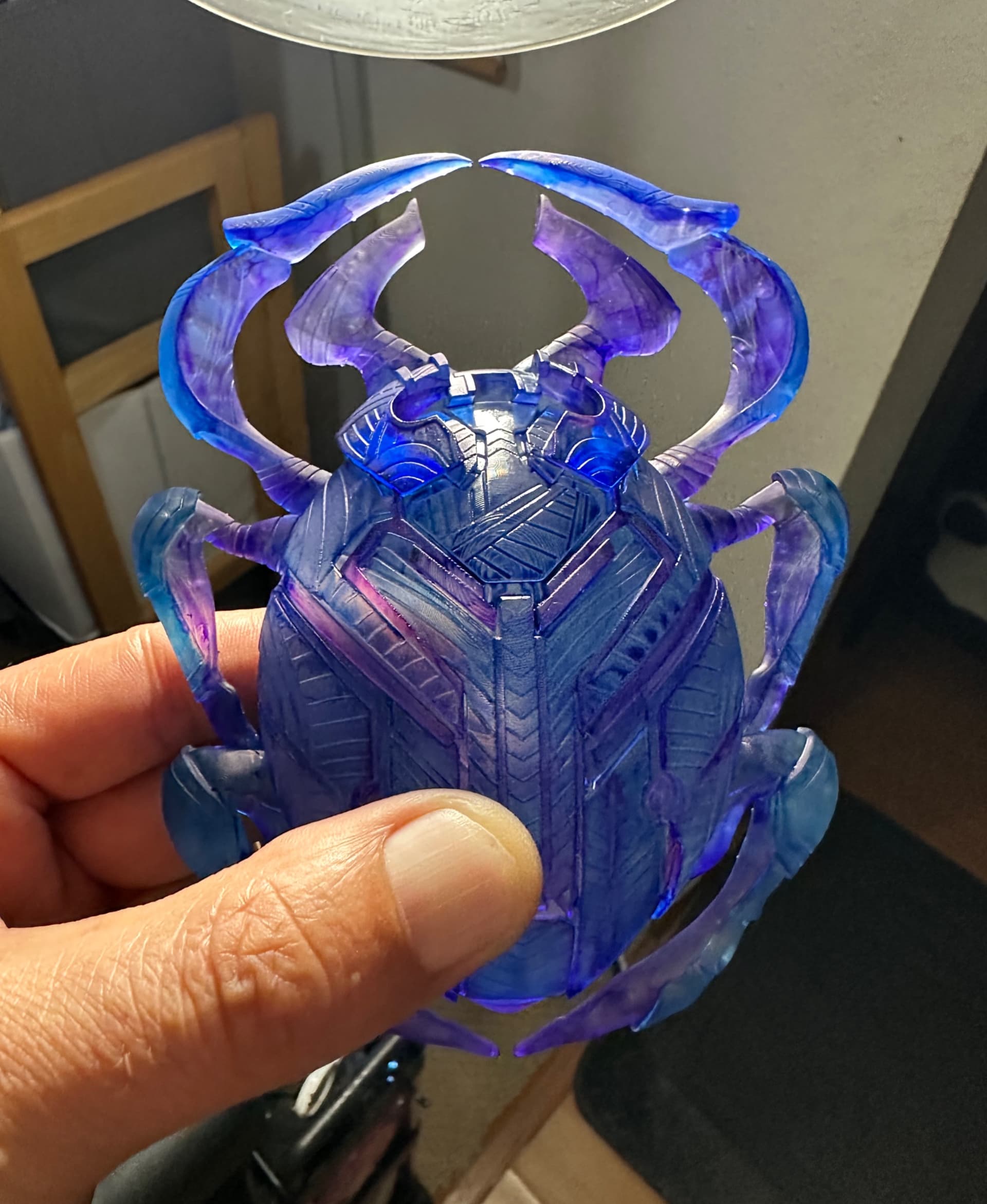 Scarab Model Static Blue Beetle Scarab - 3D model by NikkoIndustries on Thangs