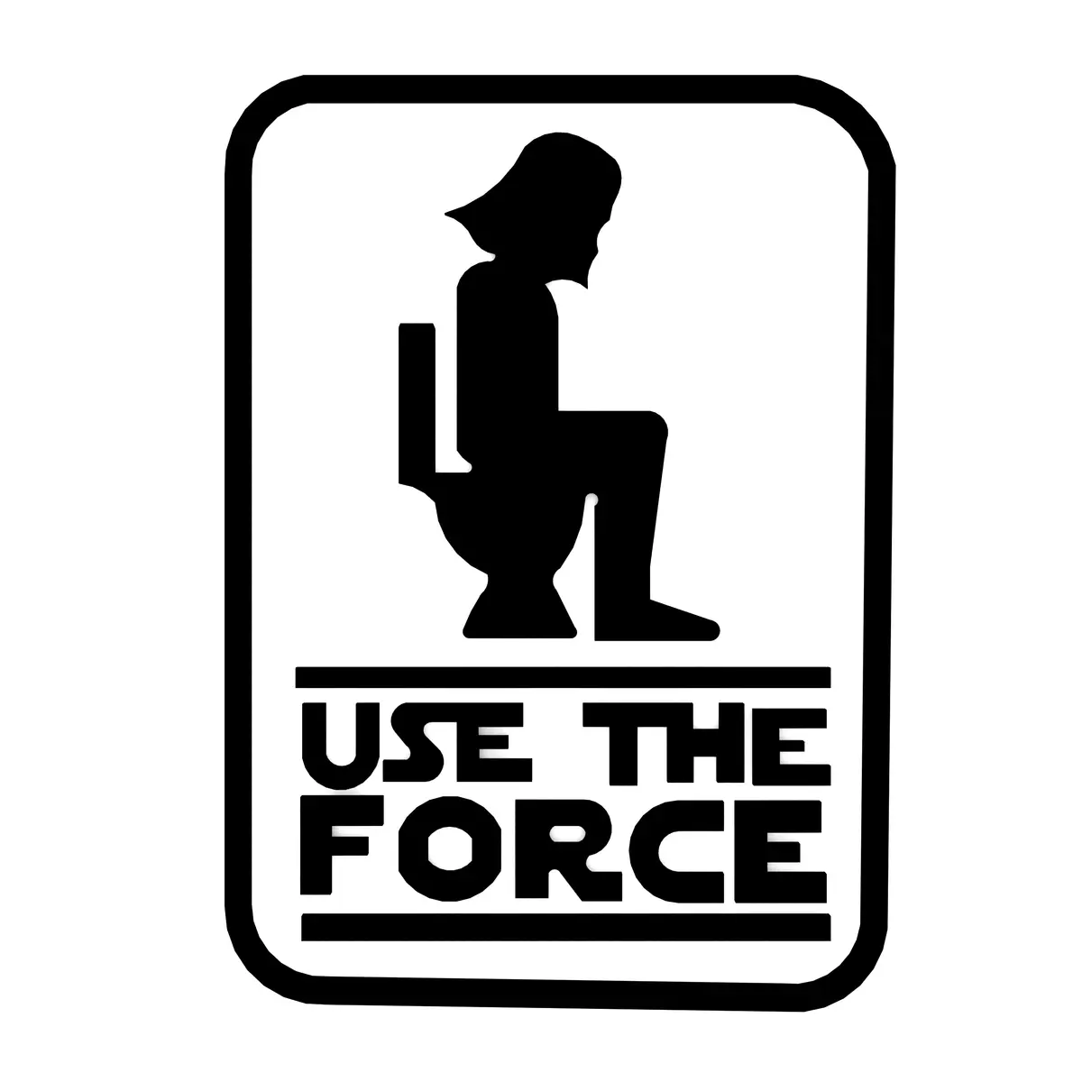 Using The Force Sign Star Wars (Use the force) - 3D model by 3dcaddesignwork on Thangs