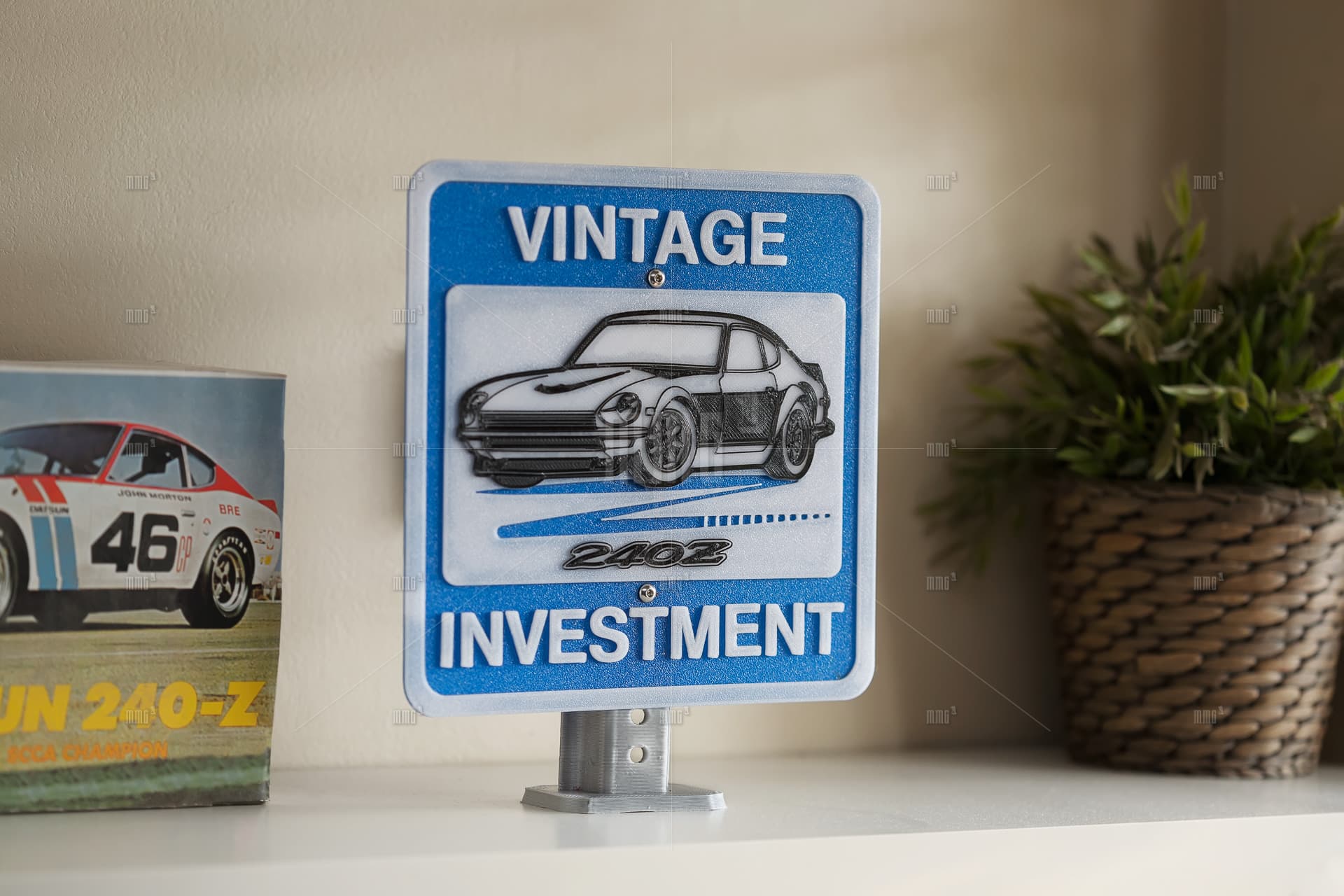 Reproduction Auto Signs Datsun 240Z Project Car Restoration Sign - 3D model by mmg1design on Thangs