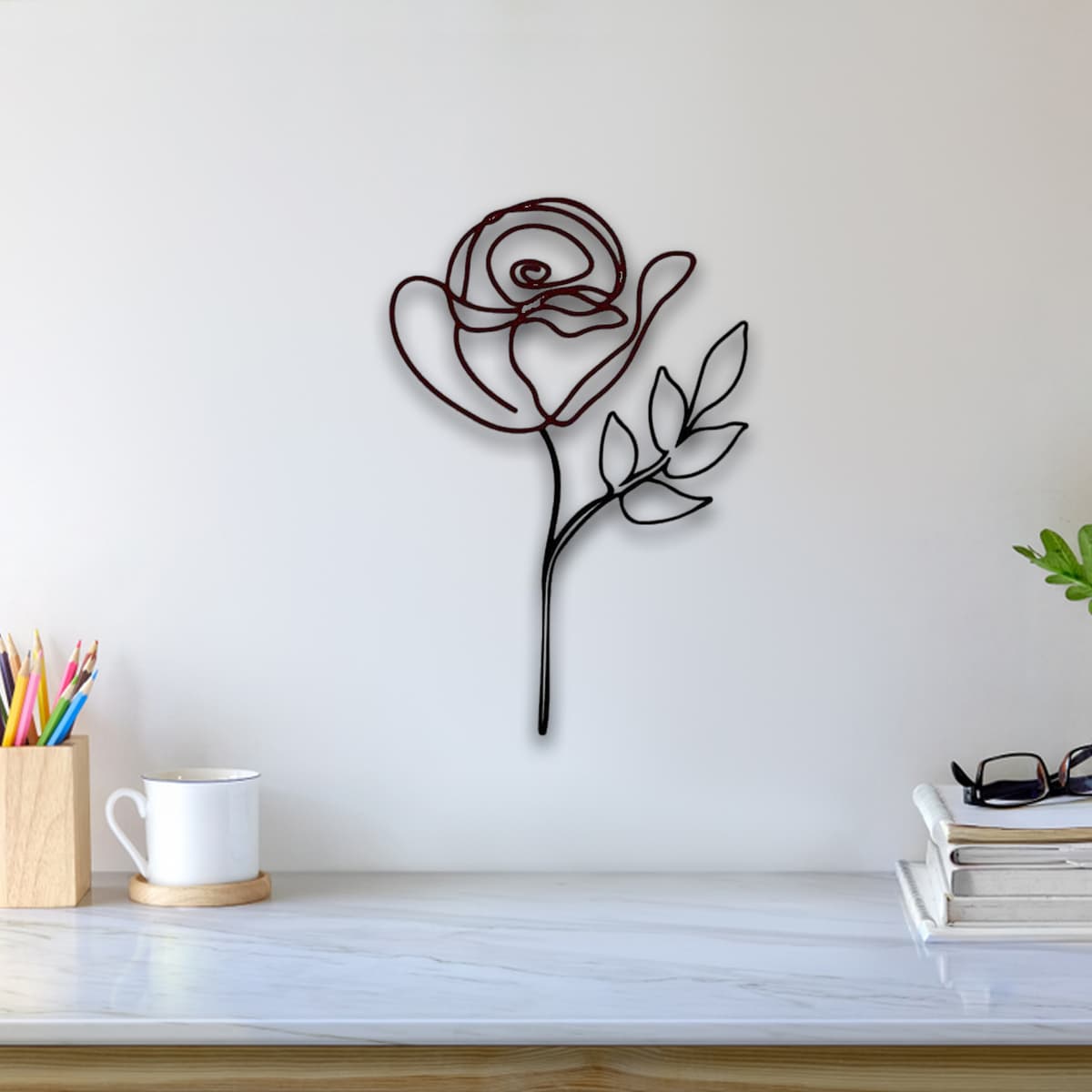 Buy Roses Wall Art for $3.00 - 3D model on Thangs