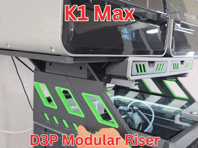 D3d Riser D3P Riser for Creality K1 MAX - 3D model by Darren 3d Print on Thangs