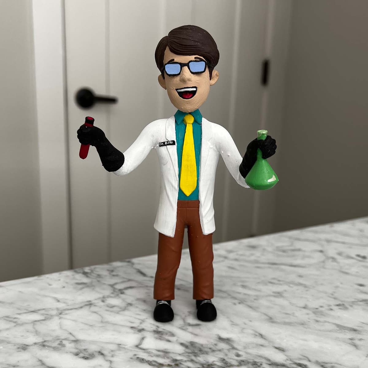 Dran Flo Dr. D-Flo Action Figure - 3D model by DrDflo on Thangs