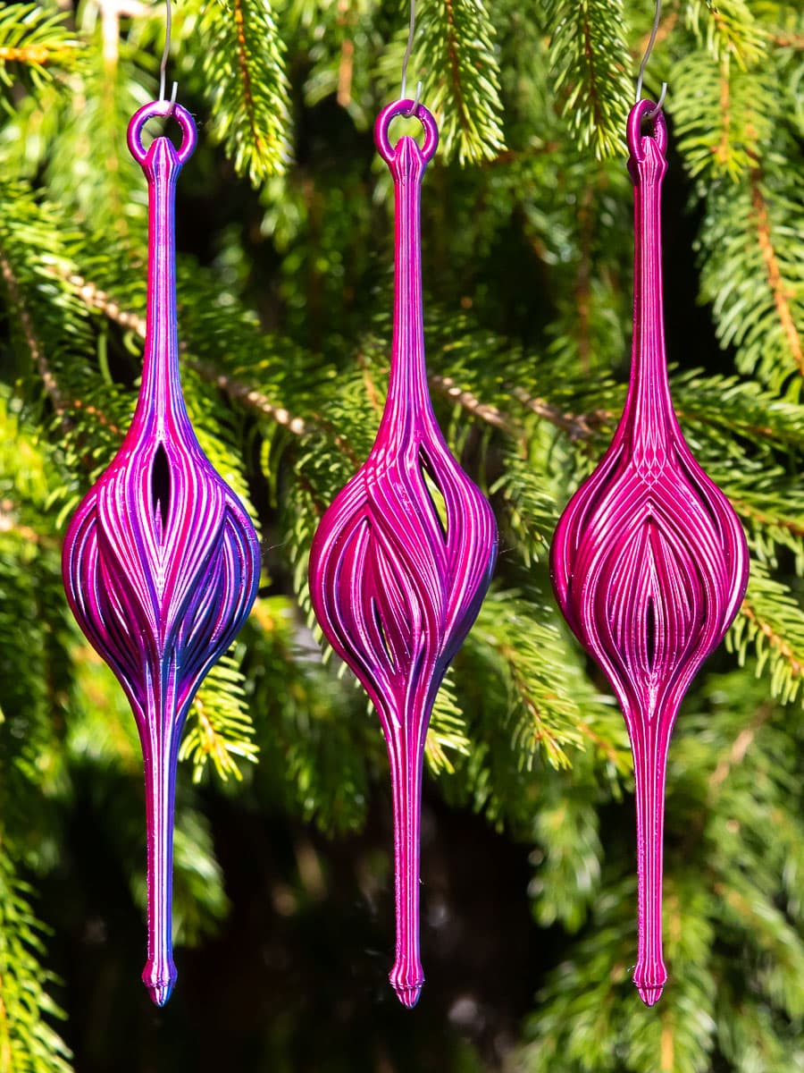 3d Swoop Pattern Swoop 3 Christmas Stretch Ornament 2024 - 3D model by dazus k on Thangs