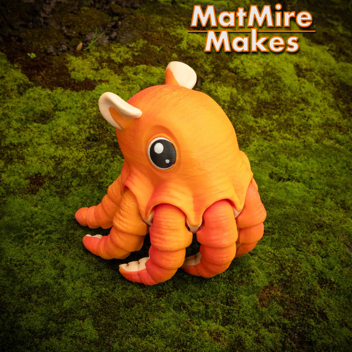 Flapjack Model Flapjack Octopus - Articulated Figure - 3D model by MatMire_Makes on ...