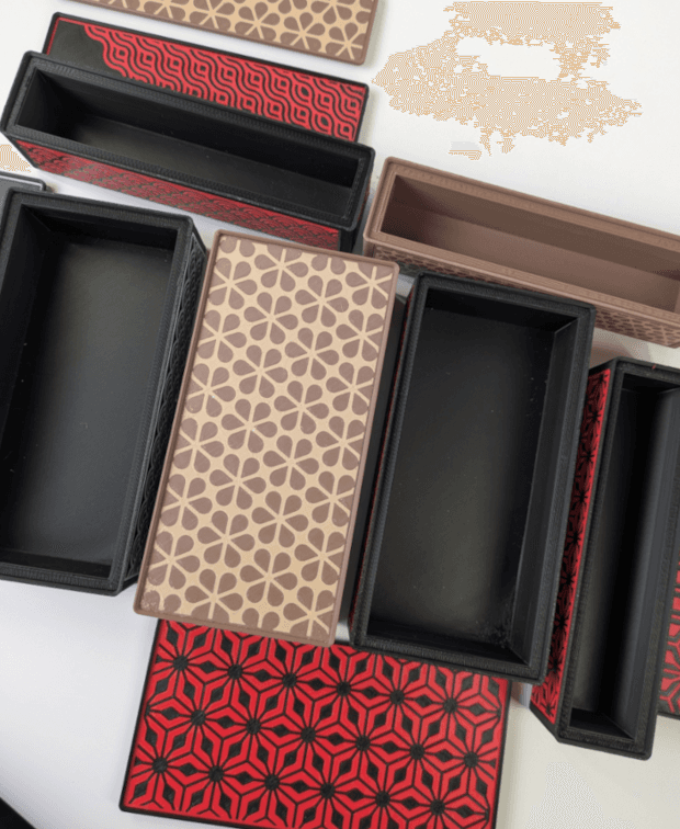 Pattern Box Example PatternBox - Small box collection - 3D model by Things by design on ...
