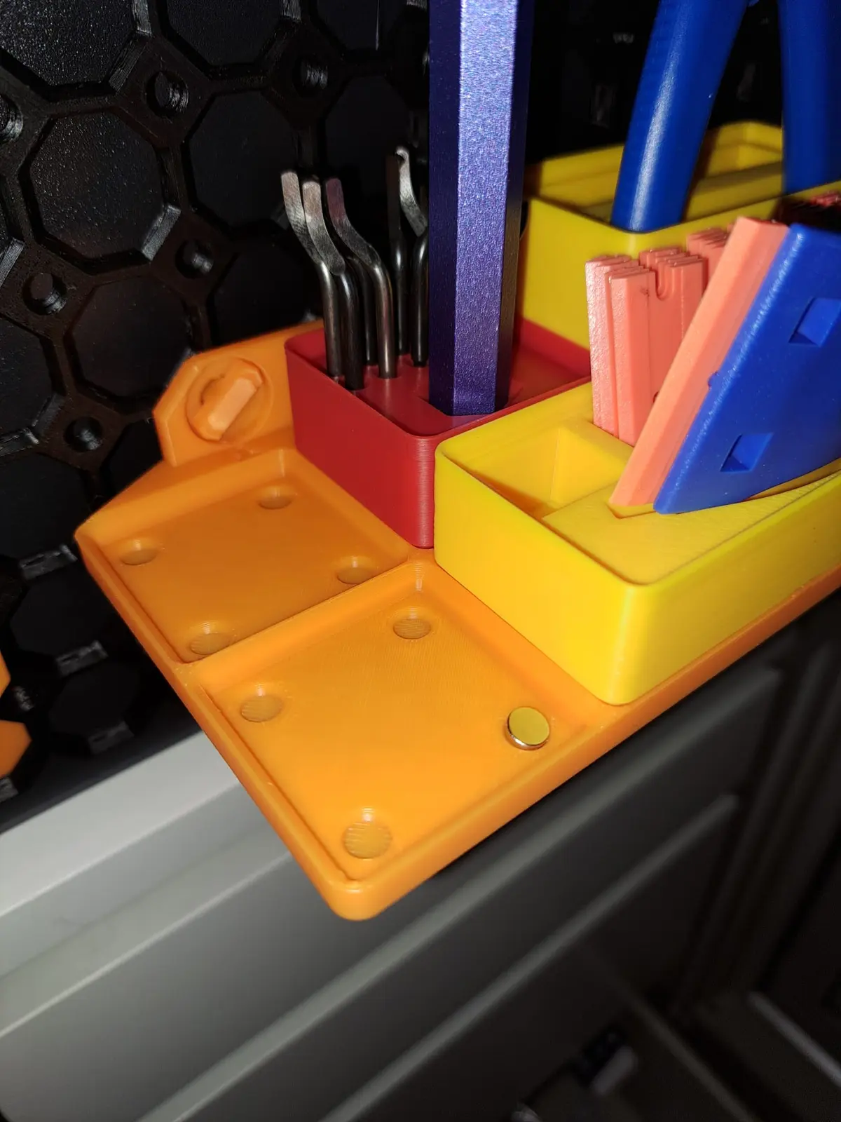 Multiboard Storage System Make of MultiBoard Gridfinity Shelves by Danskitup - Image 5 of 5