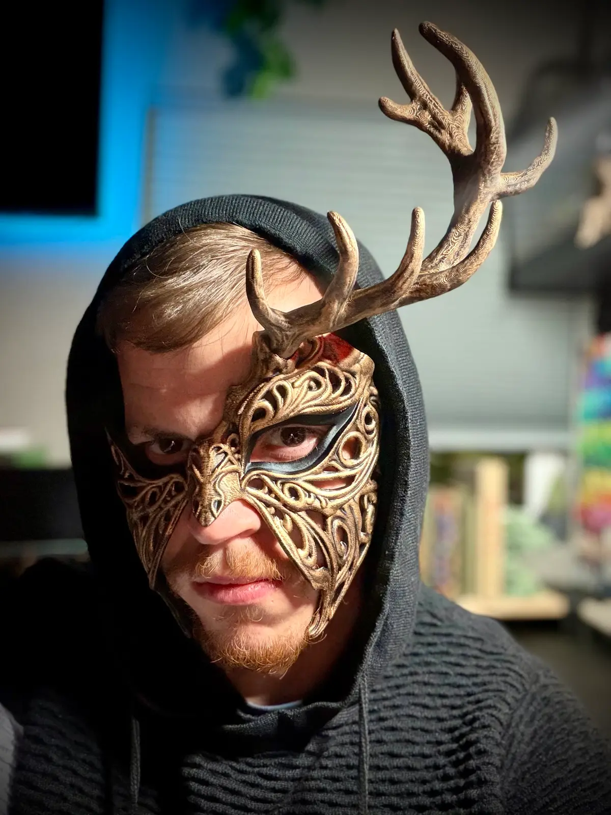 Stagg Mask Stag masquerade mask - 3D model by Billy&Katie Hooper on Thangs