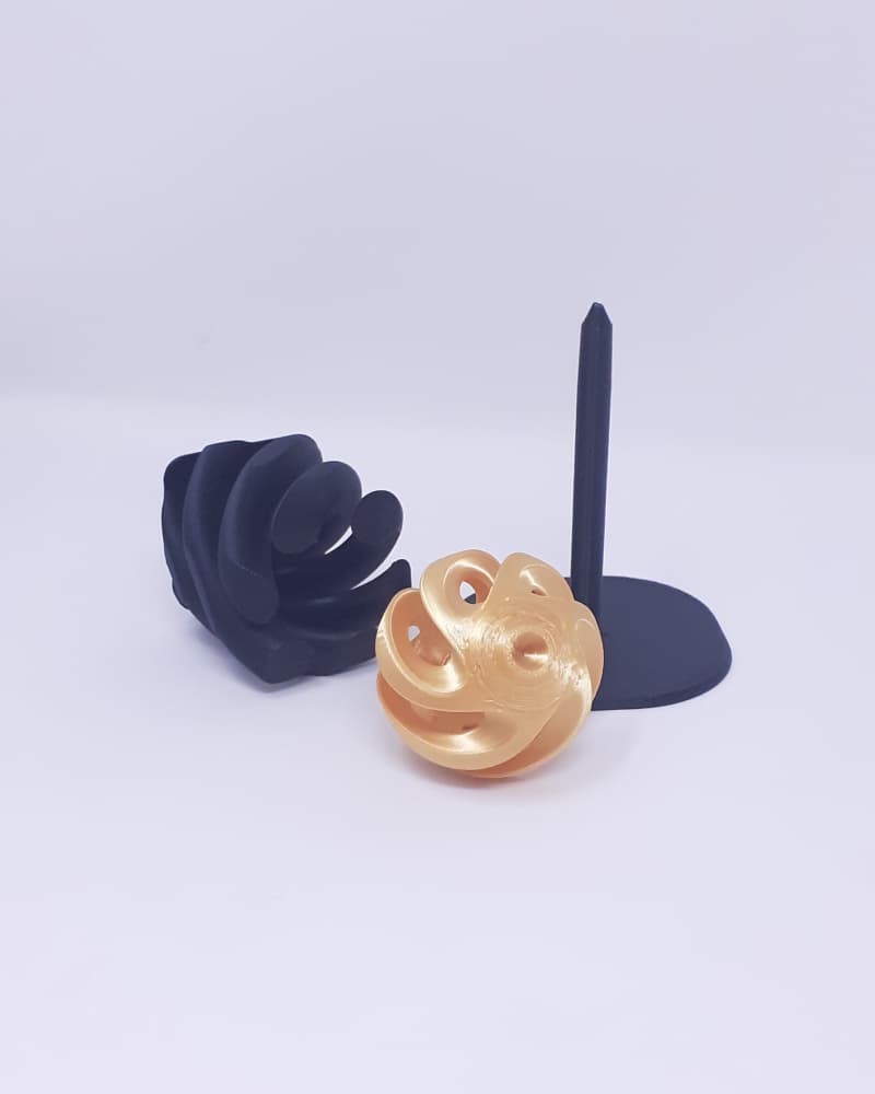 Vortex Balance Sphere fidget spinner - 3D model by Mazetropolis on Thangs