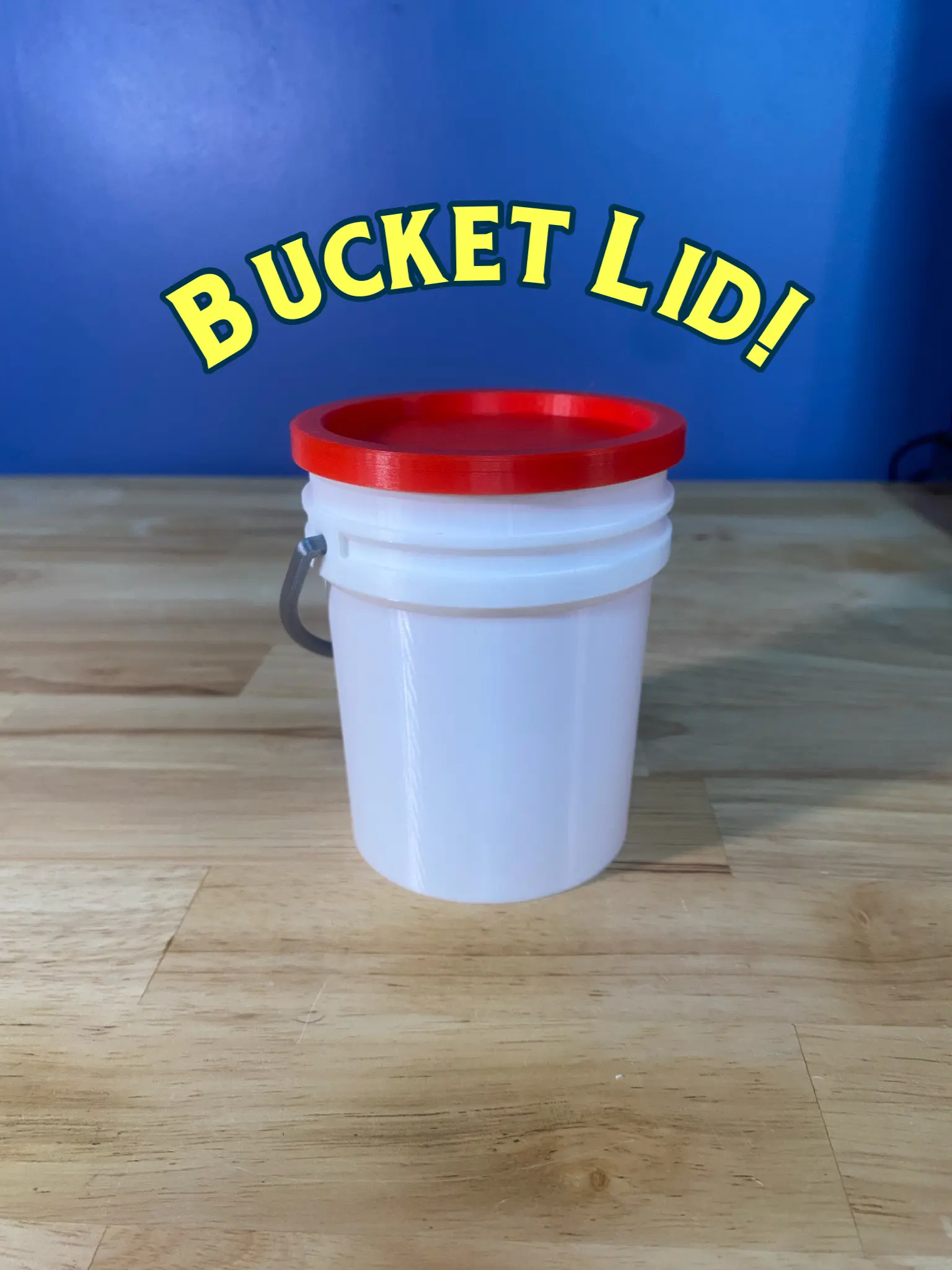 Bukect Mini Mini 5 Gallon Bucket! - 3D model by Lukeinthegarage on Thangs