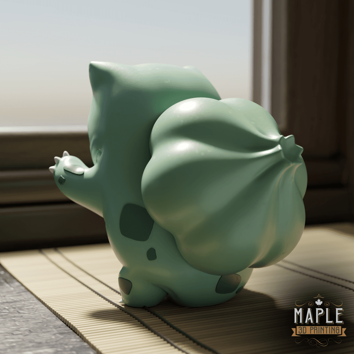 Bulbasur Window Window Bulbasaur - Pokemon - 3D model by Maple 3D Printing on Thangs ...