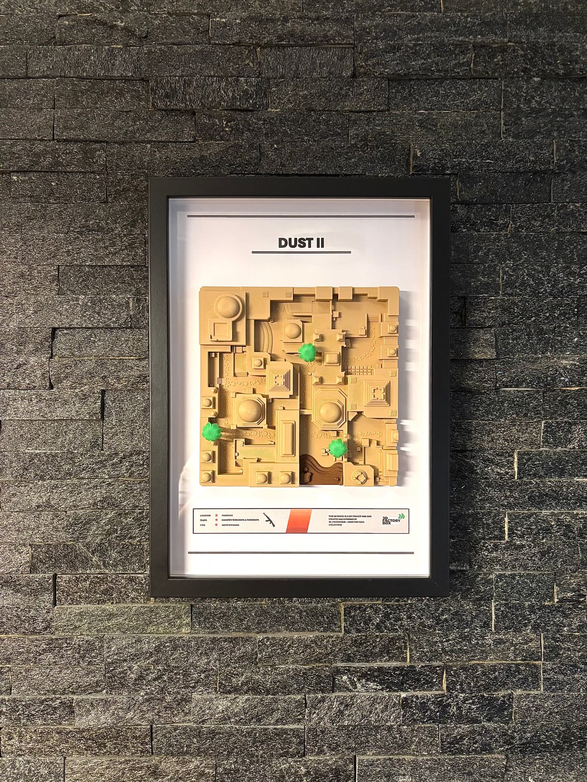 3D Printed Gaming Map