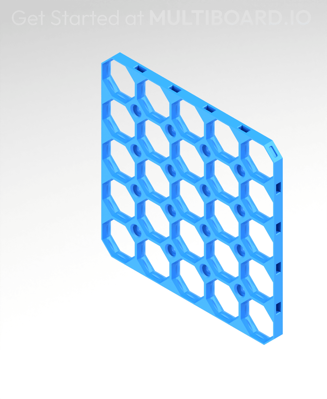 5x5 Single - Multiboard Border Tile - 3D model by Multiboard on Thangs