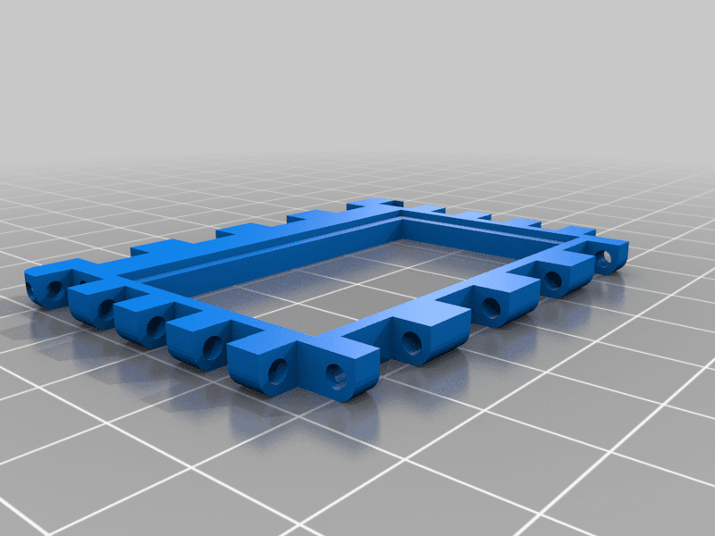 Frame Model Box Tops Frame Box with articulated lid - Customizable - 3D model by vendicar1 ...