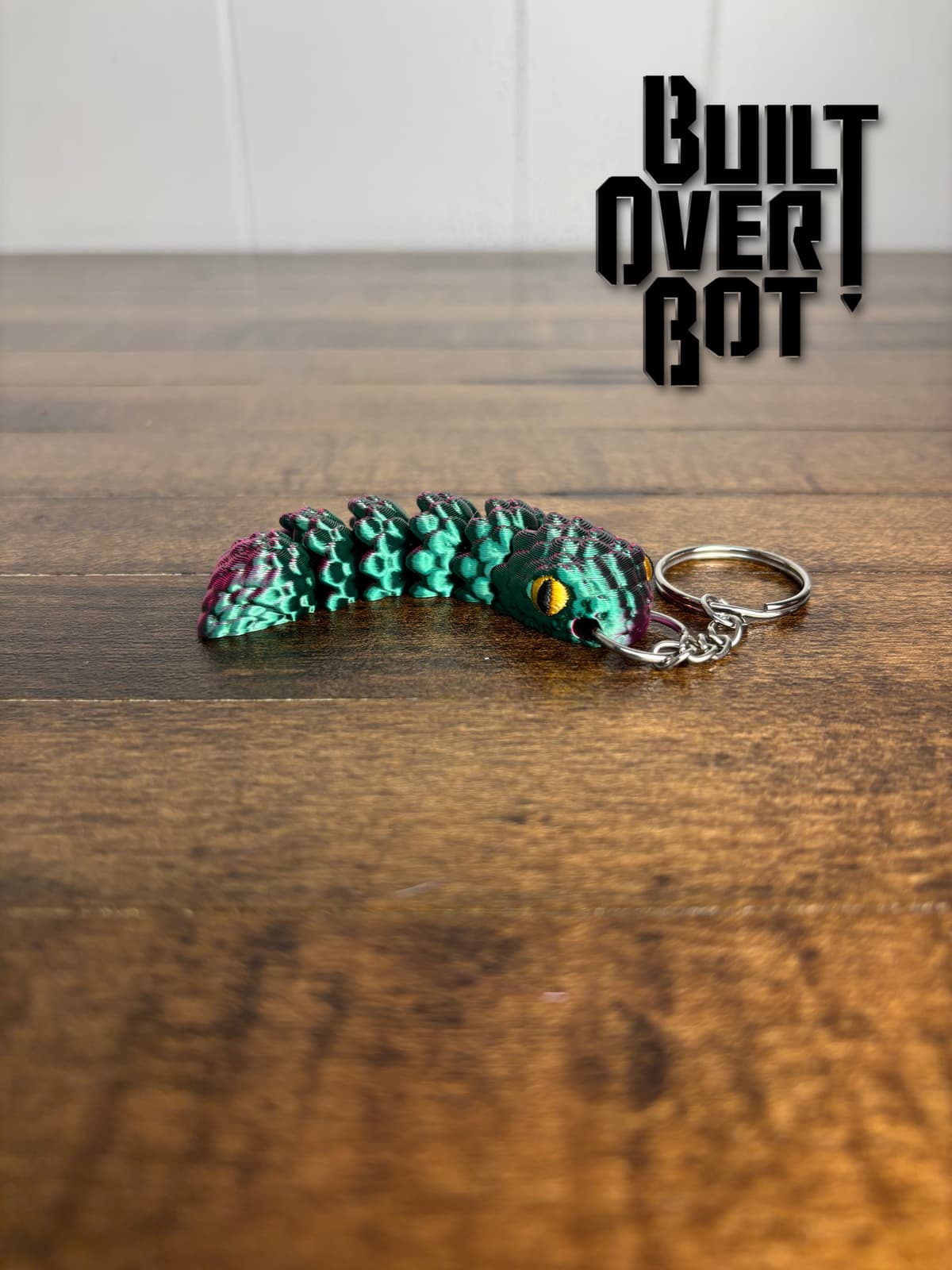 Fidget Snake Keychain Mini Snake Keychain Fidget - 3D model by Built Over Bot on Thangs